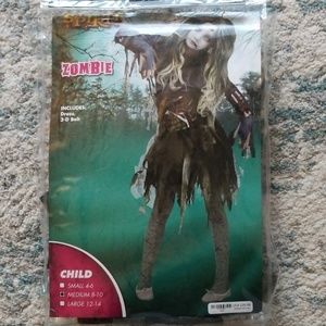 Girls zombie costume